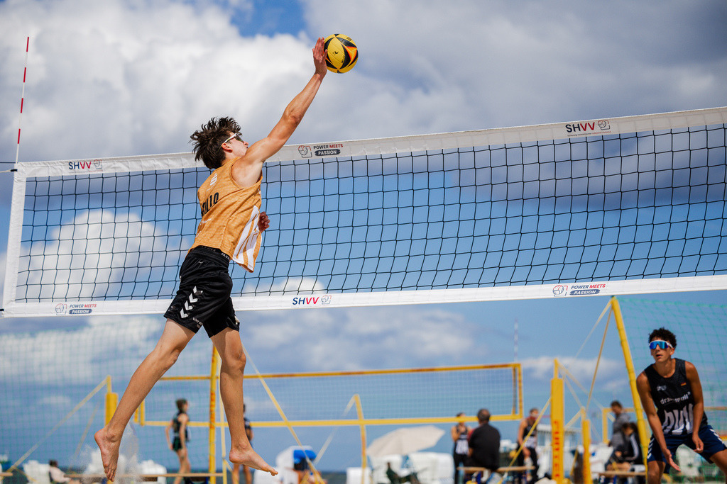 Beachvolleyball I Saison 2026 I Deutsche Meisterschaft U19 I 1. Tag | Jasper Lorenz Fotografie - Realisiert mit Pictrs.com