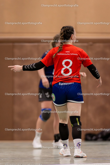 Handball I Damen I Saison 2025-2026 I Verbandsliga Süd I 15. Spieltag I HSG Kalkberg 06 - HSG Holsteinische Schweiz 242 | Merle Rathke (8, HSG Holsteinische Schweiz) - Realisiert mit Pictrs.com