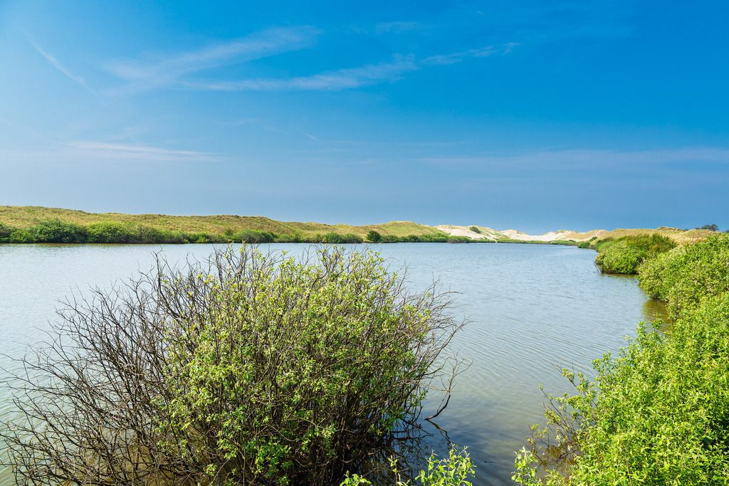Landschaft mit Dünensee Wriakhörn auf der Insel Amrum | Landschaft mit Dünensee Wriakhörn auf der Insel Amrum.