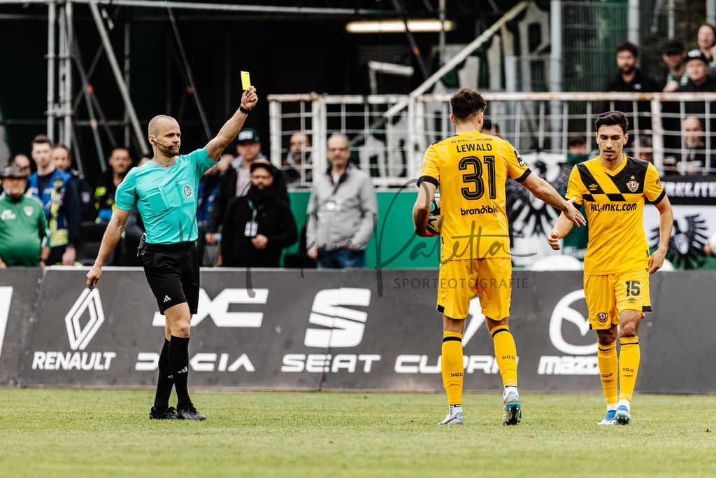 3. Liga, Saison 2023/24, 31. Spieltag: SC Preußen Münster - Dynamo Dresden | Münster, 30.03.2024: 3. Liga, 31. Spieltag, SC Preußen Münster gegen Dynamo Dresden im LVM-Preußenstadion in Münster. Foto: sportfotografie.ms | Markus Paletta - Realisiert mit Pictrs.com
