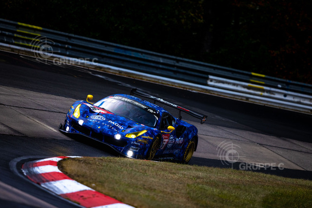 24hNbr20_047080JS_NH | ADAC TOTAL 24h Nürburgring 2020 - Foto: Gruppe C Photography; #016 Ferrari 488 GT3, Hella Pagid - racing one: Christian Kohlhaas, Nikolaj Rogivue, Stephan Köhler, Jules Szymkowiak - Realisiert mit Pictrs.com