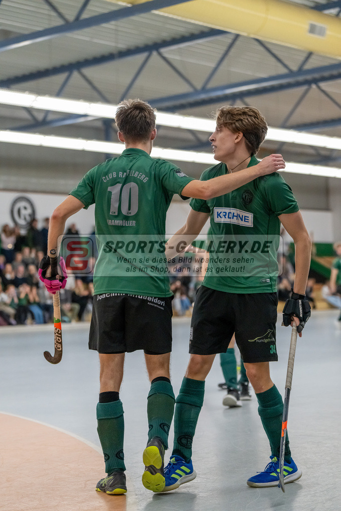 HK_20241129_109400 | 2. Bundesliga Halle Herren Club Raffelberg - RTHC Bayer Leverkusen am 29.11.2024 Club Raffelberg, Duisburg ,