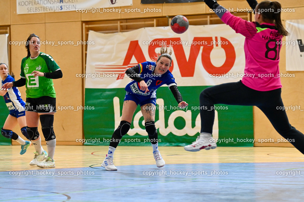 SC Ferlach Damen vs. HIB Graz 18.2.2023 | #97 DAVIDOVIC Laura, #6 KAVALAR Anna-Maria, #81 KRENN Viktoria