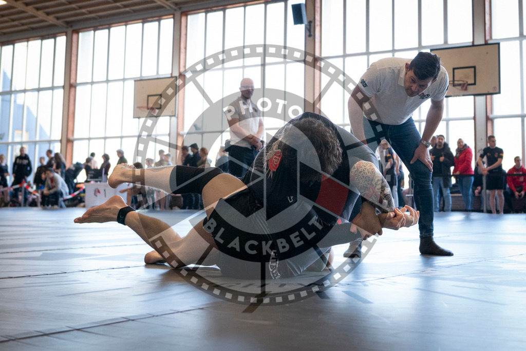 20240309PBB4489 | Fighters compete during the International Luta Livre (ILLCS) Spring Championship in Hannover, Germany, on March 9, 2024.