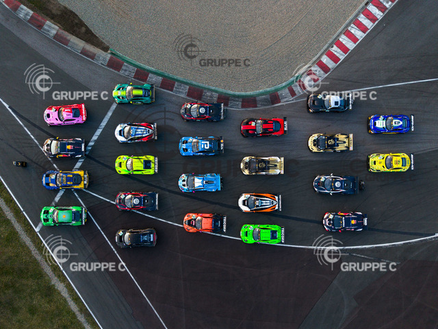 DTM025_040119223704035JS_JS | DTM, Testfahrten Oschersleben 2025 - Foto: Gruppe C Photography; #1 Lamborghini Huracán GT3 EVO 2, ABT Sportsline: Mirko Bortolotti; #2 Lamborghini Huracán GT3 EVO 2, ABT Sportsline: Nicki Thiim; #7 Aston Martin Vantage GT3, Comtoyou Racing: Gilles Magnus; #8 Aston Martin Vantage GT3, Comtoyou Racing: Nicolas Baert; #10 Ferrari 296 GT3, EMIL FREY RACING: Ben Green; #11 BMW M4 GT3 Evo, Schubert Motorsport: Marco Wittmann; #14 Ferrari 296 GT3, EMIL FREY RACING: Jack Atiken; #16 McLaren 720S GT3 Evo, Dörr Motorsport: Timo Glock; #19 Lamborghini Huracán GT3 EVO 2, TGI Team Lamborghini by GRT: Luca Engstler; #22 Mercedes-AMG GT3, Mercedes-AMG Team Landgraf: Lucas Auer; #24 Mercedes-AMG GT3, Mercedes-AMG Team Winward: Maro Engel; #25 McLaren 720S GT3 Evo, Dörr Motorsport: Ben Dörr; #29 Audi R8 LMS GT3 Evo2, Land Motorsport: Ricardo Feller; #33 BMW M4 GT3 Evo, Schubert Motorsport: René Rast; #36 Ford Mustang GT3,  HRT Ford Performance: Arjun Maini; #48 Mercedes-AMG GT3, Mercedes-AMG Team MANN-Filter: Jules Gounon; #63 Lamborghini Huracán GT3 EVO 2, TGI Team Lamborghini by GRT: Jordan Pepper; #64 Ford Mustang GT3,  HRT Ford Performance: Fabio Scherer; #69 Ferrari 296 GT3, EMIL FREY RACING: Thierry Vermeulen; #71 Lamborghini Huracán GT3 EVO 2, Paul Motorsport: Maximilian Paul; #84 Mercedes-AMG GT3, Mercedes-AMG Team Landgraf: Tom Kalender; #90 Porsche 911 GT3 R (992), Manthey EMA: Ayhancan Güven; #91 Porsche 911 GT3 R (992), Manthey EMA: Thomas Preining; #92 Porsche 911 GT3 R (992), Manthey Junior Team: Morris Schuring - Realisiert mit Pictrs.com