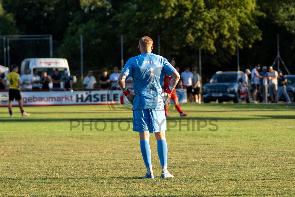 SSV Schwäbisch Hall vs. SG Sonnenhof Großaspach, Fussball, WFV-Pokal, 3. Runde, 11.08.2026 | Maximilian Reule (SG Sonnenhof Großaspach, #01),SSV Schwäbisch Hall vs. SG Sonnenhof Großaspach, Fussball, WFV-Pokal, 3. Runde, 11.08.2026