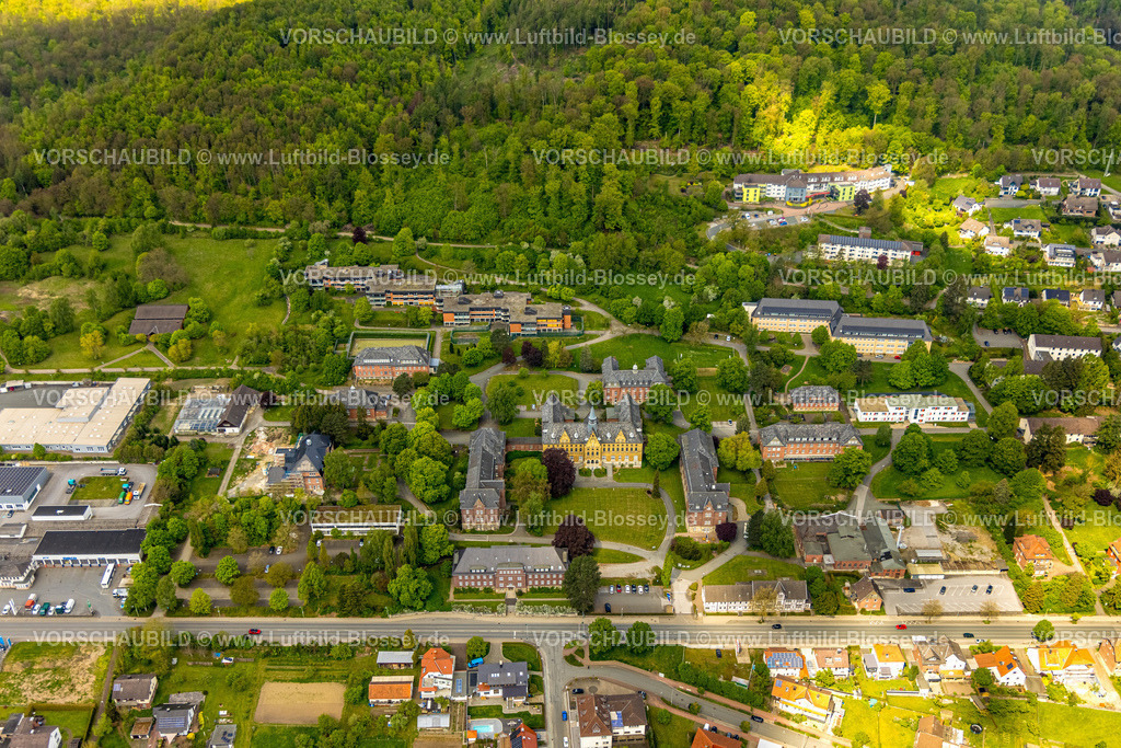 Marsberg240504254 | Luftbild, LWL-Klink Marsberg, Niedermarsberg, Marsberg, Sauerland, Nordrhein-Westfalen, Deutschland