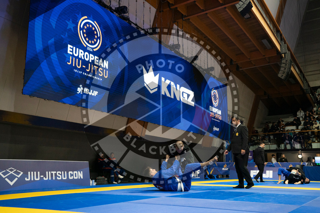 20240119PBB1191 | Fighters compete during the IBJJF European Championship in Paris, France, on January 19, 2024.