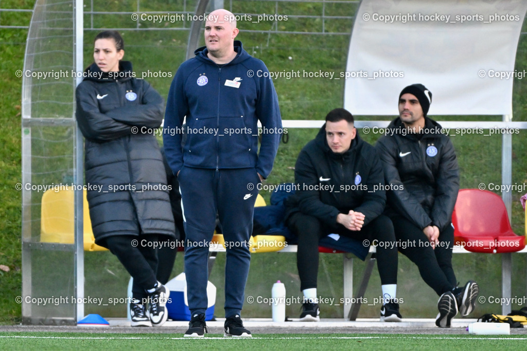 Liwodruck Carinthians Hornets vs. FK Austria Wien Frauen 19.11.2023 | Headcoach FK Austria Wien Frauen Stefan Kenesei