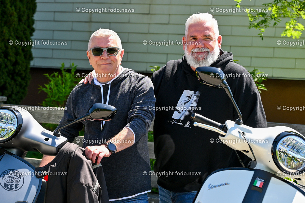 Lets Vespa togehter 2025_ Vespatreffen Neuhofen_ 27.04.2025-182 | 27.04.2025, Neuhofen, Kremsmuenster, AUT, Lets Vespa togehter 2025, Vespatreffen, im Bild Teilnehmer Vespatreffen, Motorsport Stadler©Copyright: Harald Dostal / fodo.media   Alle Bilder honorarfrei