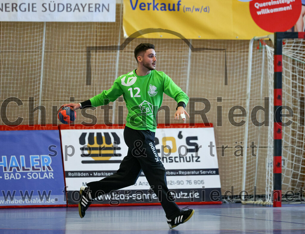 2022-12-17_071_SV_Anzing_gegen_TSV_Simbach | Anzing, Deutschland, 17.12.2022:
Handball, Bayernliga männliche A-Jugend 2022 / 2023, 9. Spieltag, SV Anzing gegen TSV Simbach, Endergebnis: 39:30

Torwart Tobias Baumann (SV Anzing, #12)

Foto: Christian Riedel / fotografie-riedel.net