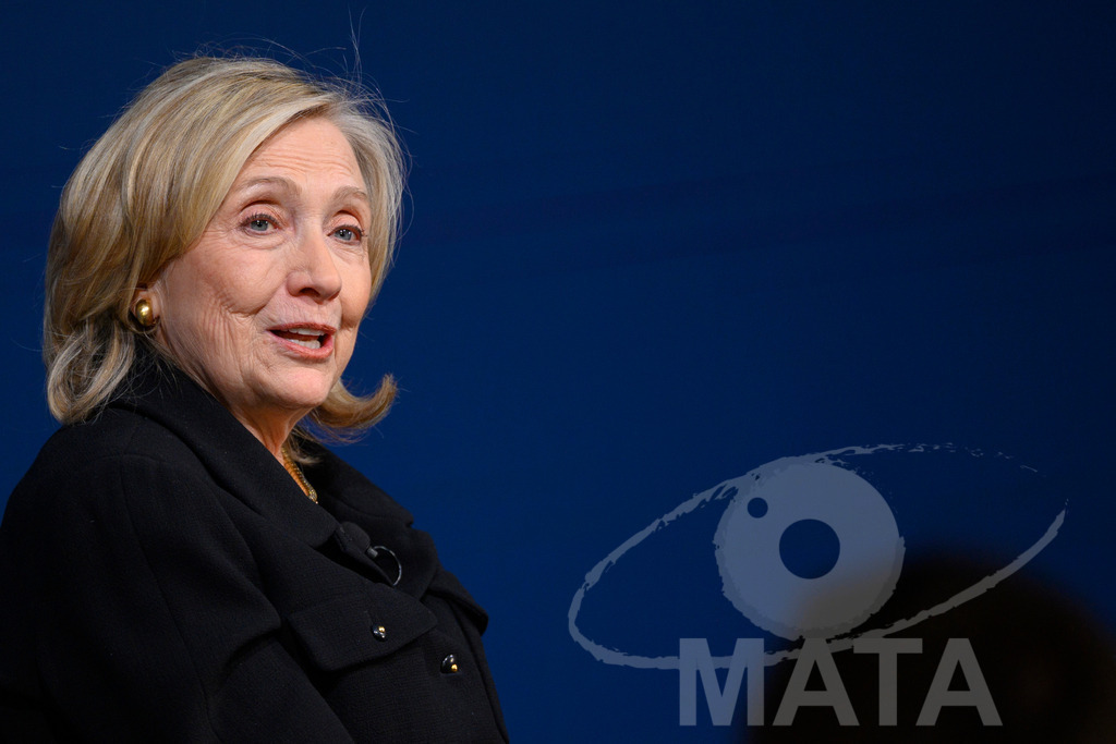 _DWI3071 | Die US-Politikerin Hillary Clinton auf der Veranstaltung Bridging Scholarship and Statecraft im Rahmen der Münchner Sicherheitskonferenz 2026. München, 13.02.2026 Bayern Deutschland  - Realisiert mit Pictrs.com