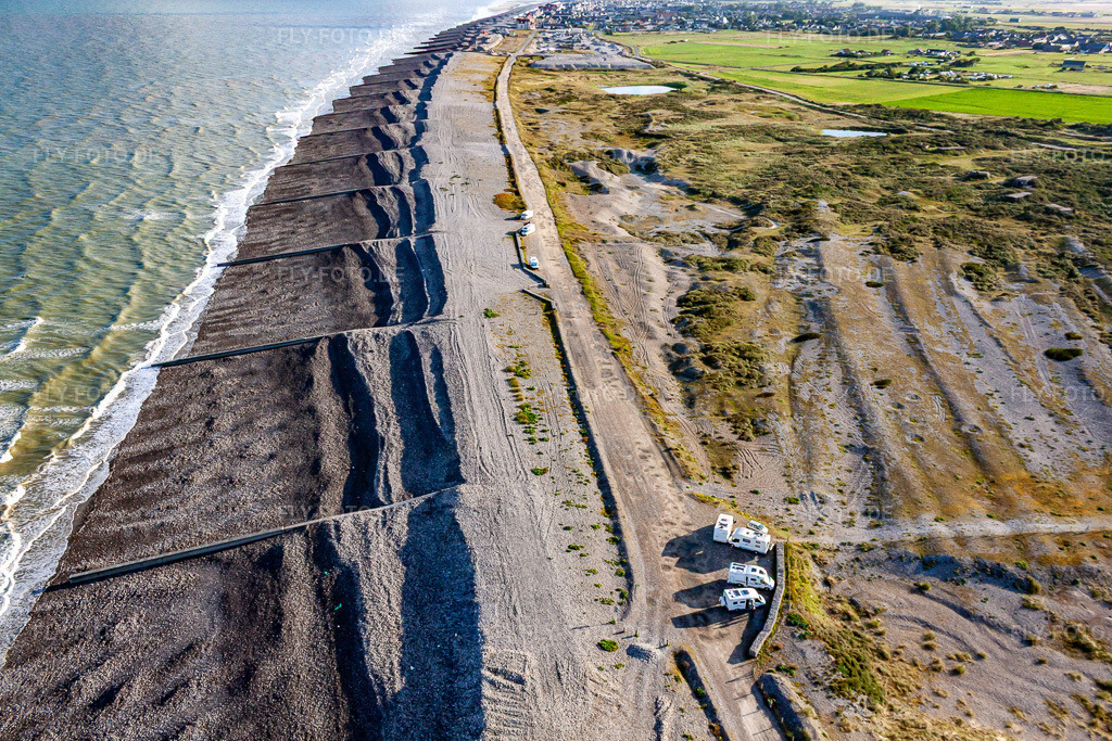 Luftbild: Ortsansicht in Cayeux-sur-Mer im Bundesland Somme in Frankreich. Foto: IMG_70899.jpg vom 24.08.2014 durch Werner Riehm/FLY-FOTO.de