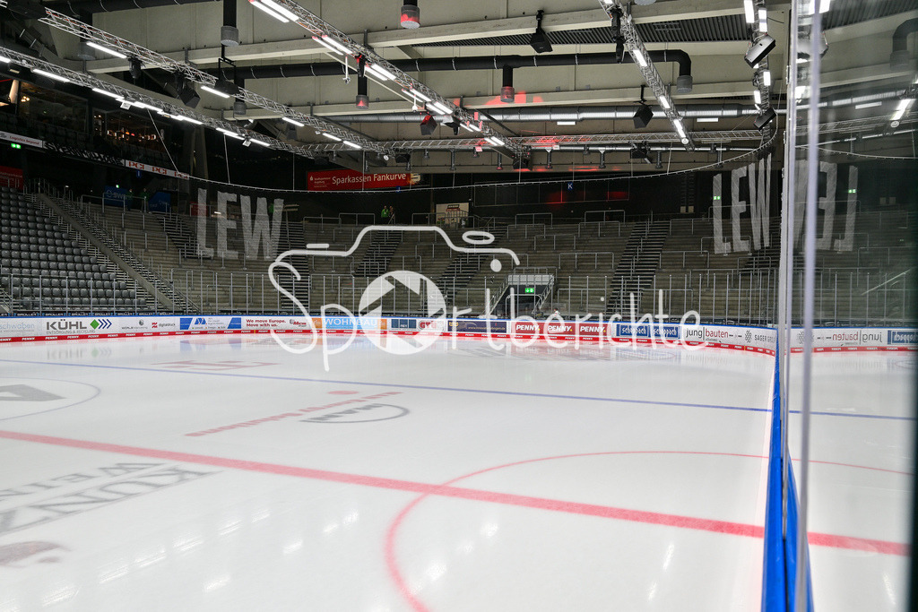 Augsburger Panther - Eisbären Berlin | Das innere des Curt Frenzel Stadion vor der Partie gegen die Eisbaeren / DEL: Augsburger Panther - Eisbaeren Berlin, Curt Frenzel Stadion am 31.10.2024