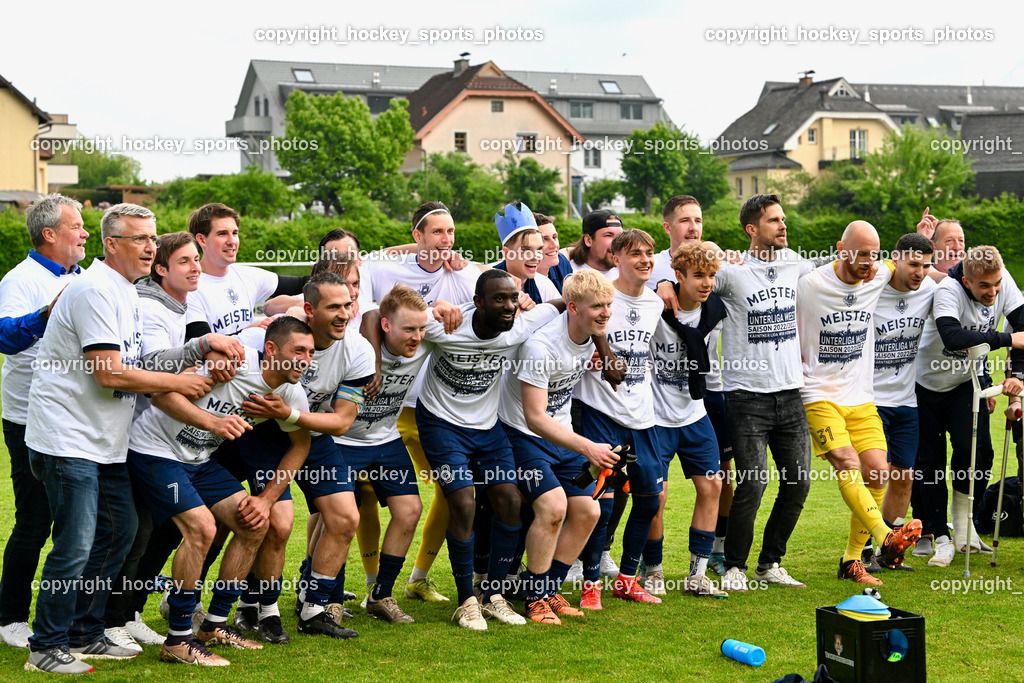 ATUS Velden Meisterfeier 2023 20.5.2023 | Jubel ATUS Velden Mannschaft