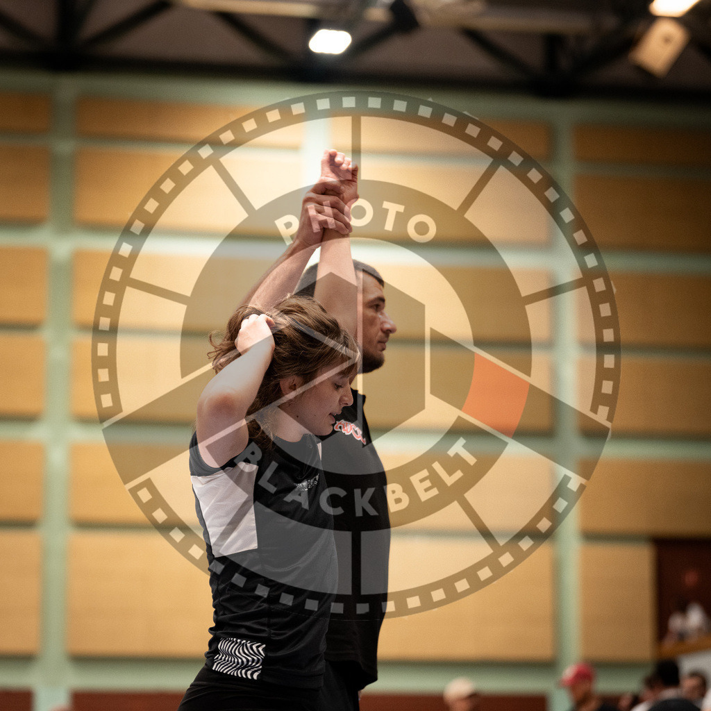 20250906PBB3918 | Fighters compete during the ADCC European Trials  competition in Warsaw, Poland, on September 6, 2025.