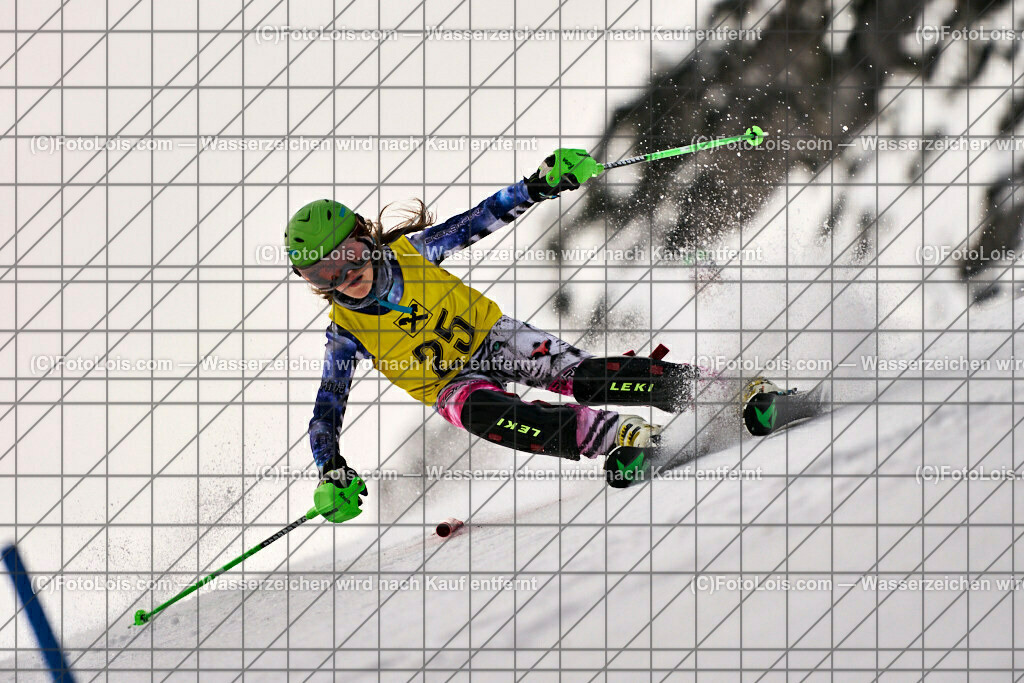 ALP7912_NOe-Kinder-LM_SL-I_Hochkar_Zickbauer Rosa | (C)FotoLois.com, Alois Spandl. NÖ Kinder-Landesmeisterschaft, SLALOM im Draxlerloch am Hochkar, erster Lauf, So 18. Februar 2024.