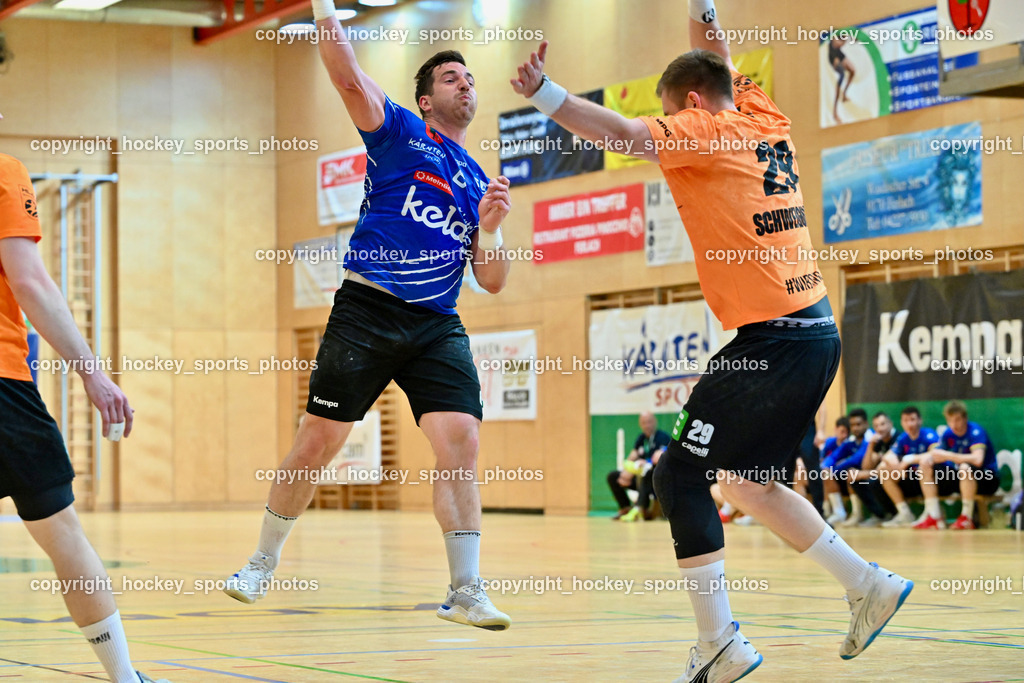 SC Ferlach vs. HSG Holding Graz | #6 Nosan Blaz SC Ferlach, #29 SCHWEIGHOFER Lukas HSG Graz, SC Ferlach vs. HSG Holding Graz, SC Ferlach vs. HSG Holding Graz am 24.05.2025 in Ferlach (Ballspielhalle Ferlach), Austria, (Photo by Bernd Stefan)