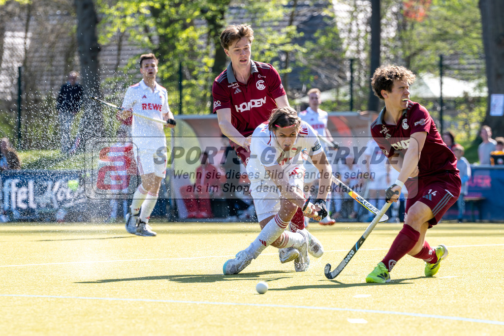SFE_20260322_0052 | Köln, Deutschland, 22.03.26: Feldhockey 1. Bundesliga Herren zwischen Rot-Weiss Köln - Münchener HC im REWE Sportpark am 22.03.2026 in Köln, Deutschland. (Foto von Stephan Fehrmann)Köln, Germany, 22.03.26: Feldhockey 1. Bundesliga Herren between Rot-Weiss Köln - Münchener HC in REWE Sportpark at 22.03.2026 in Köln, Deutschland. (Foto from Stephan Fehrmann)
