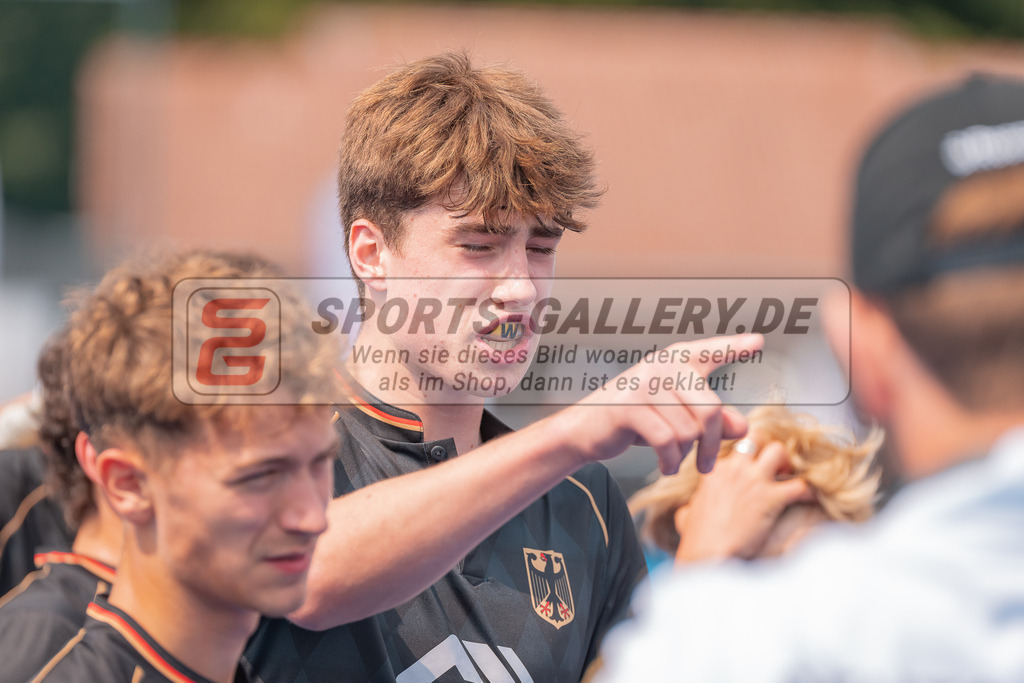 HK_20230713_101955 | Euro Hockey MU18 Germany vs Ireland Championship Girls &amp; Boys am 13.7.2023 CHTC , Krefeld ,