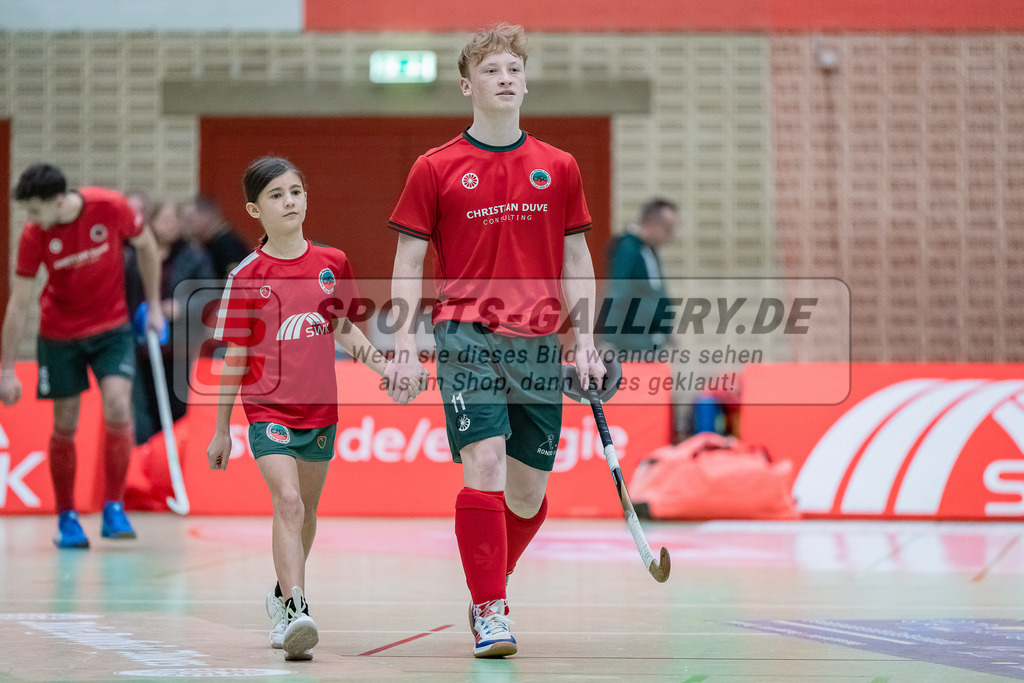 HK_20231216_107356 | 1. Bundesliga Herren  Crefelder HTC - Blau Weiß Köln am 16.12.2023 Sporthalle Glockenspitz, Krefeld ,