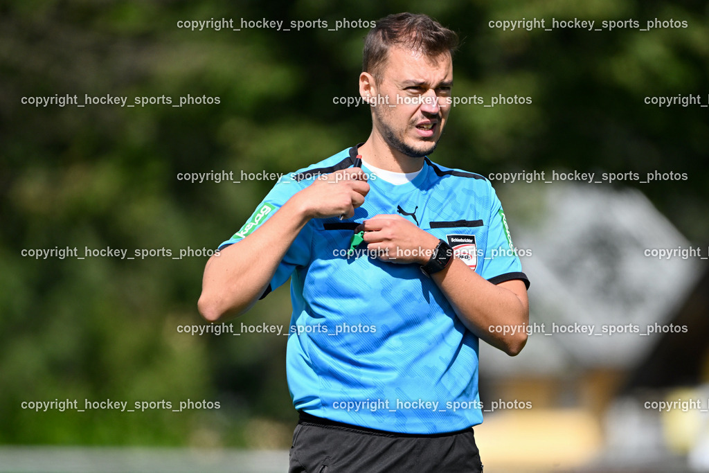SV Rothentuhurn vs. URC Thal Assling | Edin Omerhodzic Referee, SV Rothentuhurn vs. URC Thal Assling, SV Rothentuhurn vs. URC Thal Assling am 15.09.2024 in Rothenthurn (Sportplatz Rothenthurn), Austria, (Photo by Bernd Stefan)