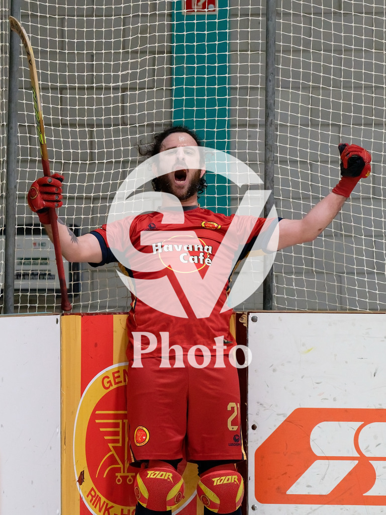 LNA  - Geneve RHC v RHC Diessbach  |  during the LNA  match between Geneve RHC and RHC Diessbach  at Centre sportif de la queue d'arve in Geneve, Switzerland