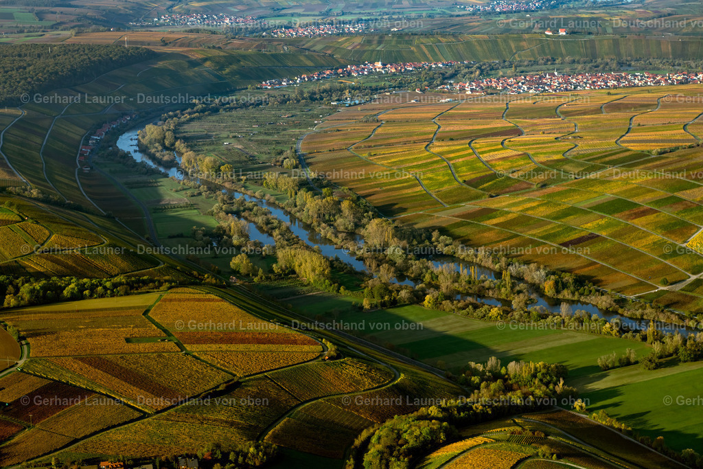 3905302 | Mainverlauf und Weinberge bei Nordheim