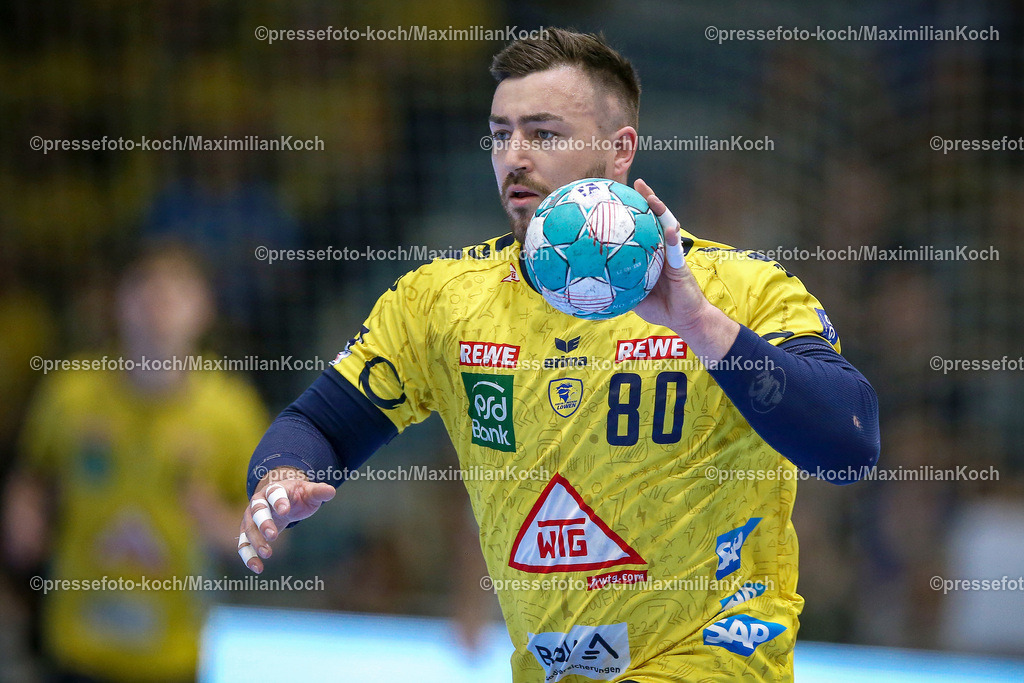 Gum1HBL19052401036 | 19.05.2024, Gummersbach, Handball, Liqui Moly Bundesliga, Schwalbe-Arena, VfL Gummersbach - Rhein-Neckar Löwen: Jannik Kohlbacher (Rhein-Neckar Löwen)