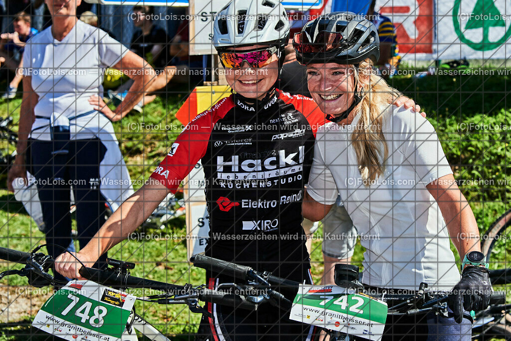 0196_XXIX_GRANITBEISSSER_Small_Kalchmair-Baumann | (C)FotoLois.com, Manfred Buchberger, 29. GRANITBEISSER - Mountainbike-Marathon in St. Georgen am Walde, SMALL 16 km, Sa 2. September 2023.