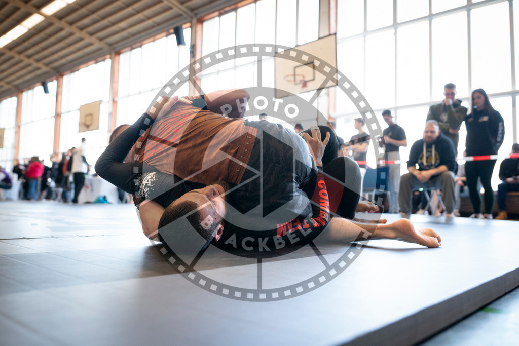 20240309PBB5050 | Fighters compete during the International Luta Livre (ILLCS) Spring Championship in Hannover, Germany, on March 9, 2024.
