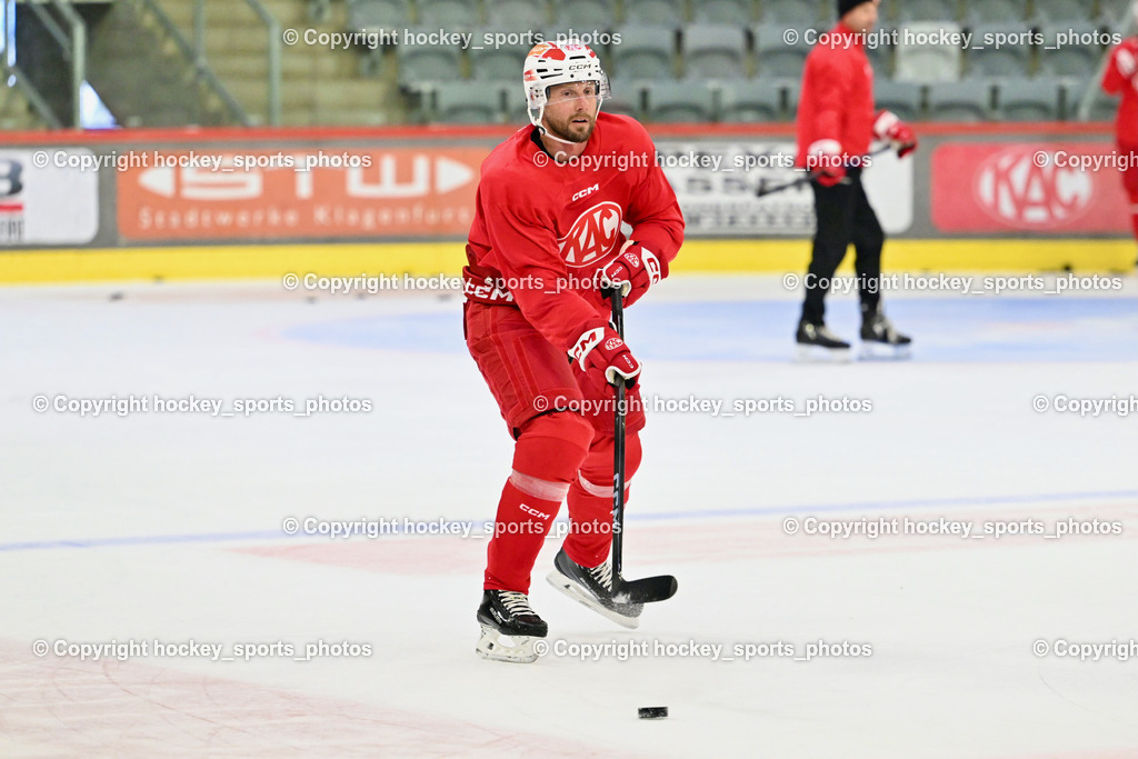 EC KAC Trainingsstart | Jan Mursak EC KAC, EC KAC Trainingsstart, EC KAC Trainingsstart am 06.08.2025 in Klagenfurt (Heidi Horten Eishalle ), Austria, (Photo by Bernd Stefan)