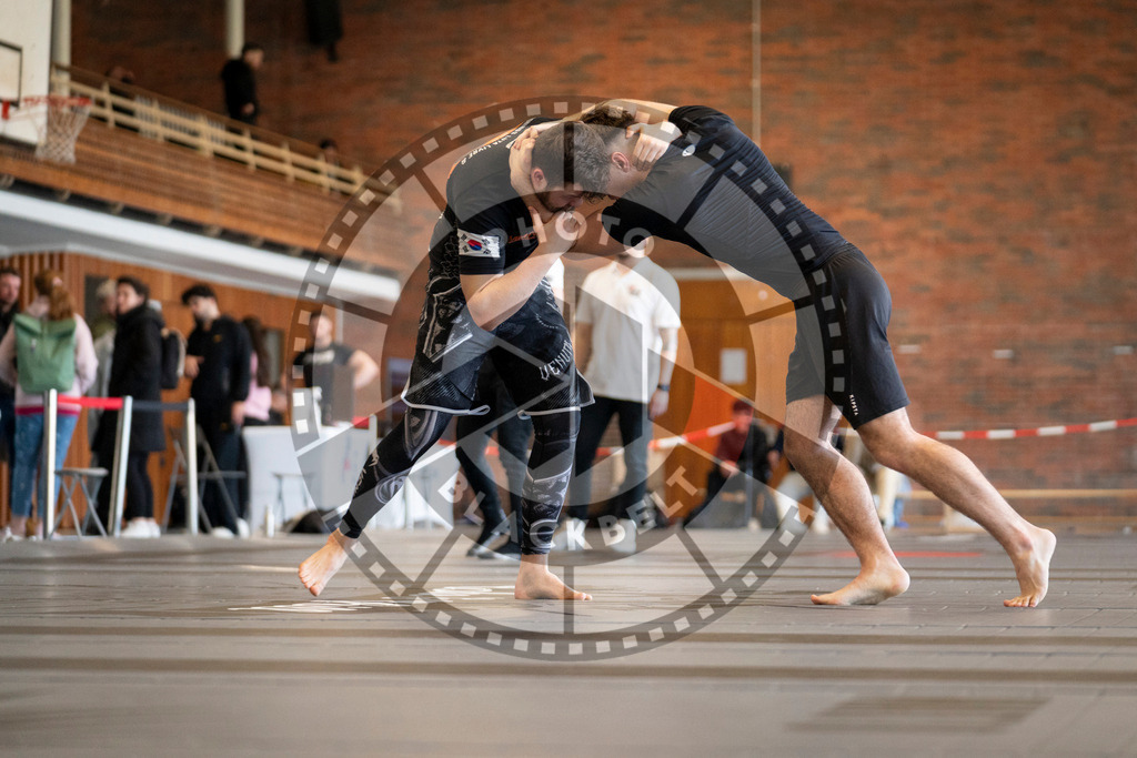 20240309PBB7470 | Fighters compete during the International Luta Livre (ILLCS) Spring Championship in Hannover, Germany, on March 9, 2024.