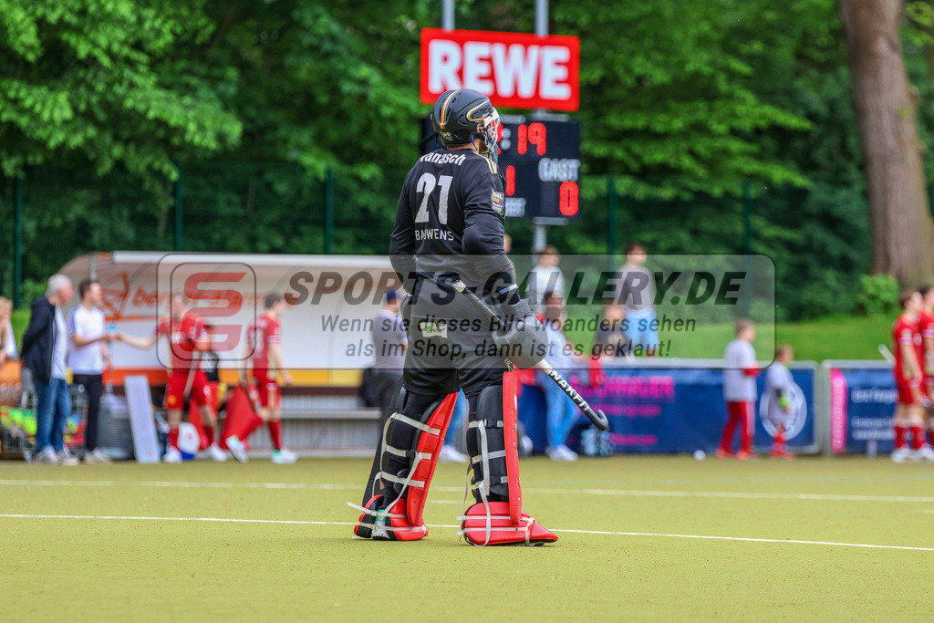 MJ_2023-05-07 - M - RWK - UHC-6 | Vincent Vanasch (Rot-Weiss Köln #21), Rot-Weiss Köln - UHC Hamburg am 7.5.2023 im KTHC Hockeypark, Köln