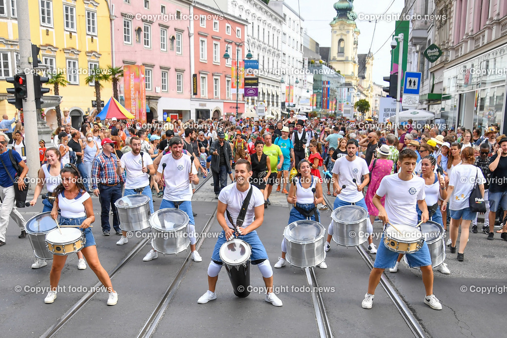 Linz_ 34. Linzer Pflasterspektakel 2022_ 21.07.2022-36 | 21.07.2022, Linz, AUT, 34. Linzer Pflasterspektakel 2022, im Bild diverse Kuenstler