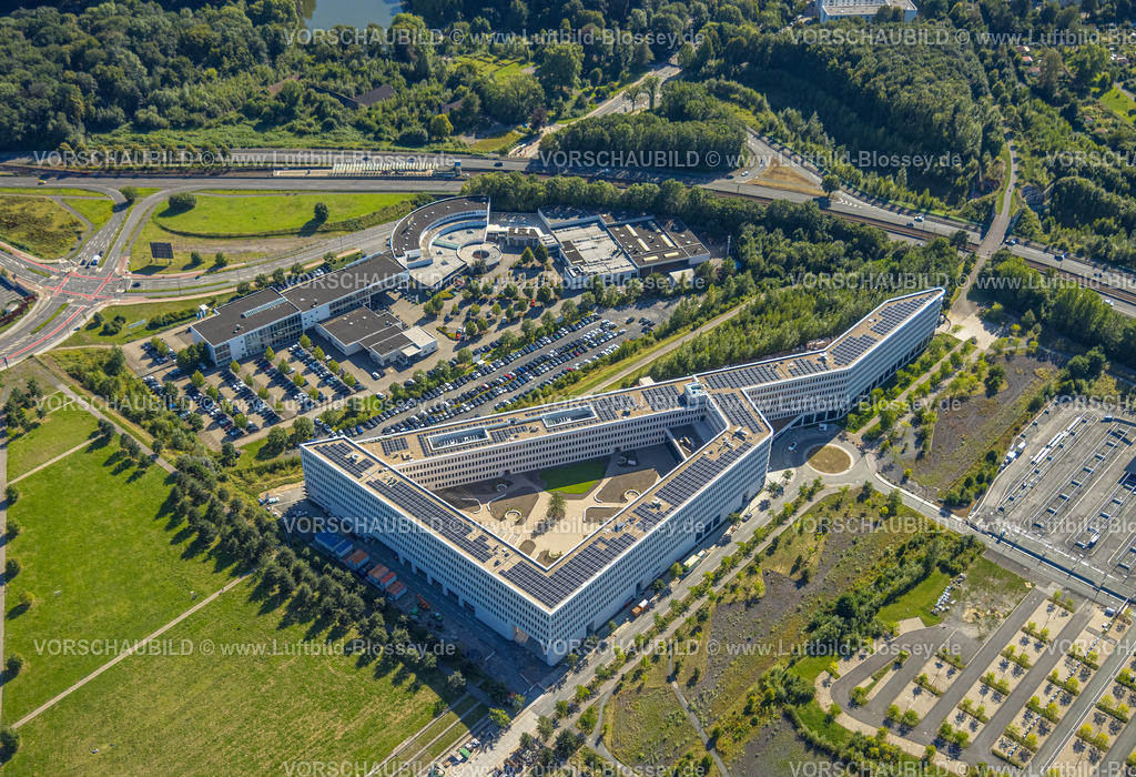 Dortmund240804102 | Luftbild, Technologiepark Gewerbegebiet Phoenix West, Materna Information & Communications SE Firmensitz, Hörde, Dortmund, Ruhrgebiet, Nordrhein-Westfalen, Deutschland