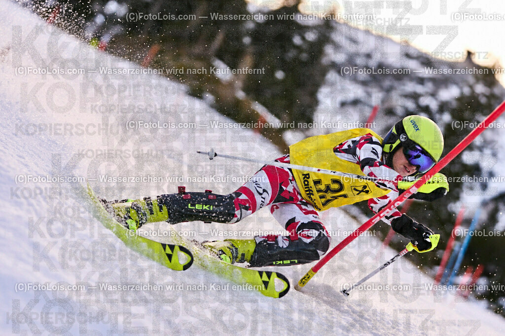 ALP2876_NWC-OAC-Slalom-II DG-I_Hochkar_Radlbauer Tobias | (C)FotoLois.com, Alois Spandl, NWC+OAC-Schüler-Slalom 1 auf dem Hochkar, Sa 7. Jänner 2023.