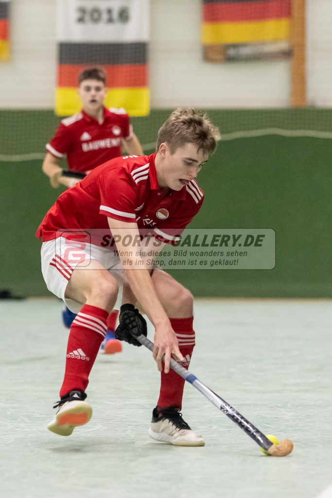 SFE_20230304_0075 | Deutsche Meisterschaft Männliche U16 Halle 2023 am 04.03.2023 in Köln (KTHC Stadion Rot-Weiss Köln Tennis and Hockey Club), Photo: Stephan Fehrmann 2022 (Sports-Gallery)