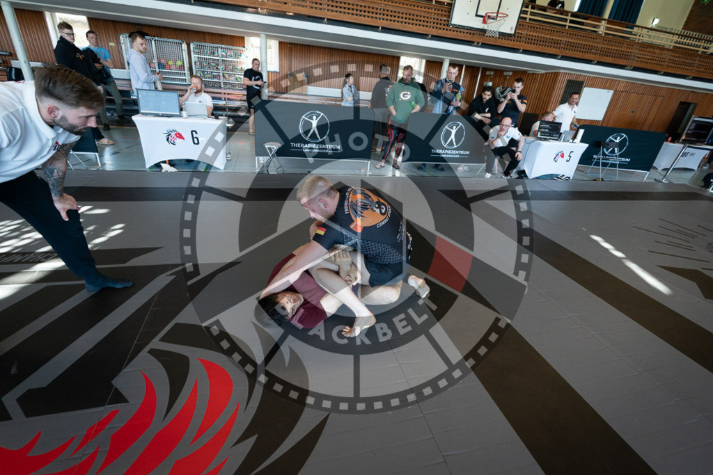 20250329PBB5044 | Fighters compete during the International Luta Livre (ILLCS) Germany IX Spring 2025 Competition spring on March 29, 2025 in Hannover, Germany.© Chiara Dazi