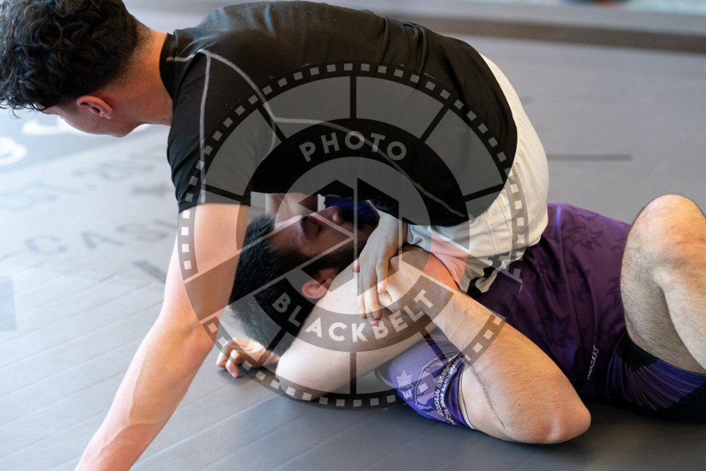 20250329PBB4118 | Fighters compete during the International Luta Livre (ILLCS) Germany IX Spring 2025 Competition spring on March 29, 2025 in Hannover, Germany.© Chiara Dazi