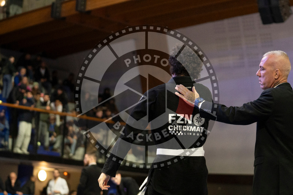 20240119PBB0876 | Fighters compete during the IBJJF European Championship in Paris, France, on January 19, 2024.