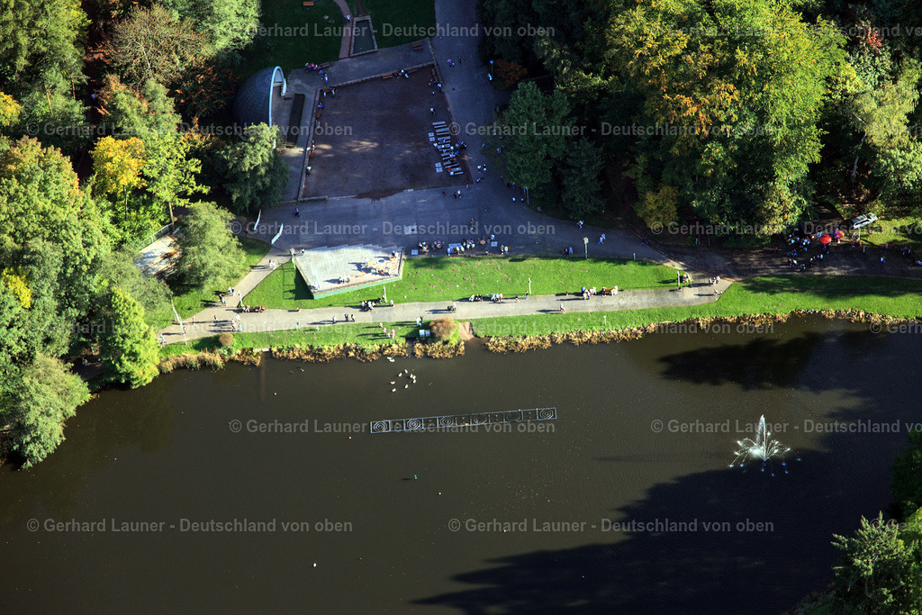 3070474 | Der Deutsch-Französische Garten, ein Landschaftspark in Saarbrücken mit unterschiedlichen Unterhaltungseinrichtungen.