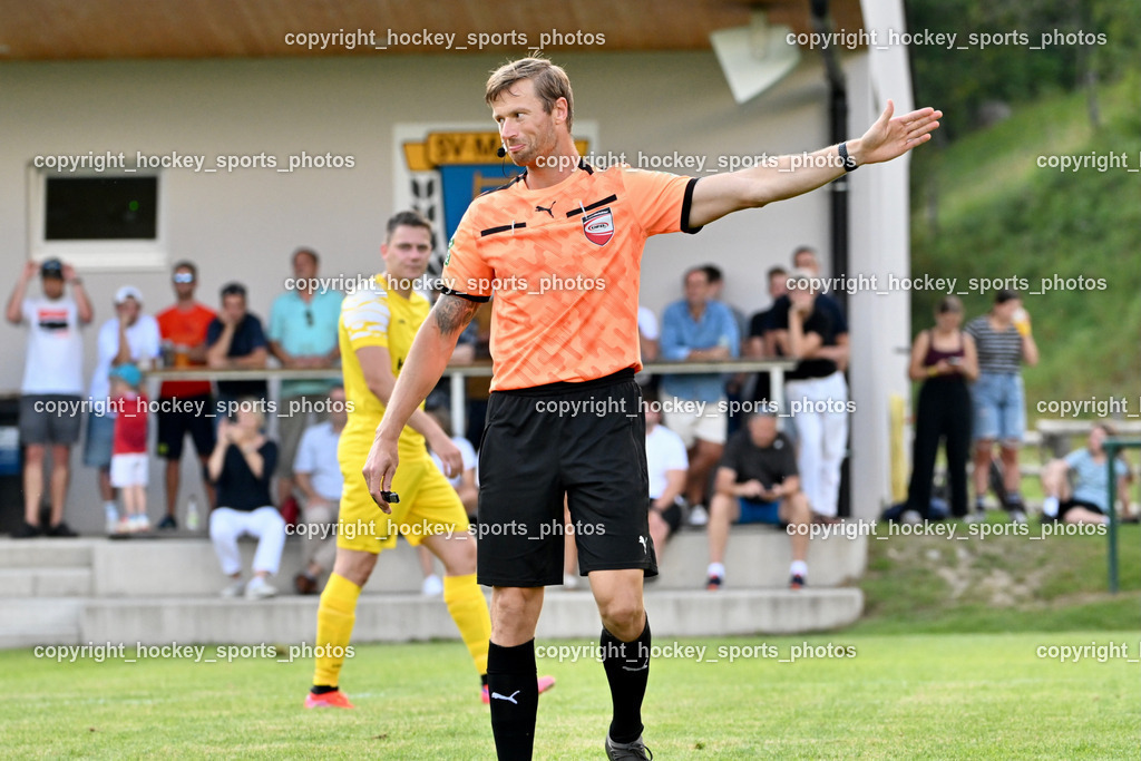 SV Malta vs. ATUS Velden | Stephan Orel Referee, SV Malta vs. ATUS Velden, SV Malta vs. ATUS Velden am 19.08.2025 in Malta (Sportplatz Malta), Austria, (Photo by Bernd Stefan)