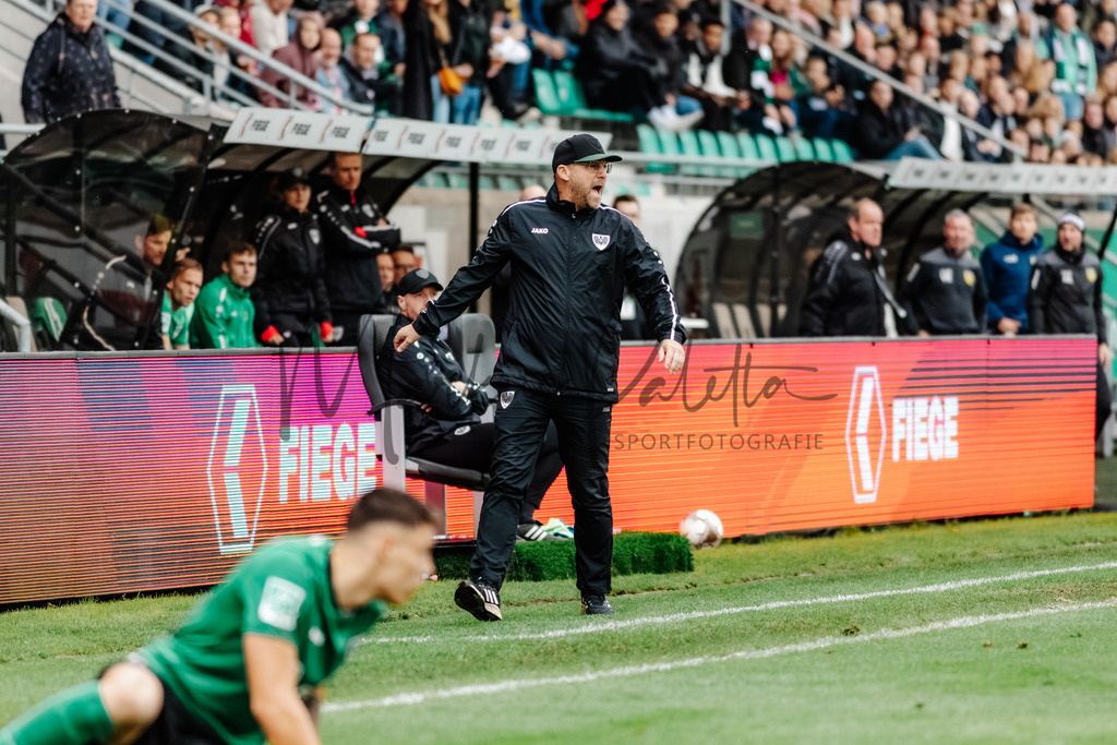 Regionalliga West, Saison 2022/2023, 13. Spieltag: SC Preußen Münster - 1. FC Düren | Regionalliga West, Saison 2022/2023, 13. Spieltag: SC Preußen Münster - 1. FC Düren am 22.10.2022 in Münster (Preußenstadion), Deutschland, Foto: sportfotografie.ms | Markus Paletta - Realisiert mit Pictrs.com