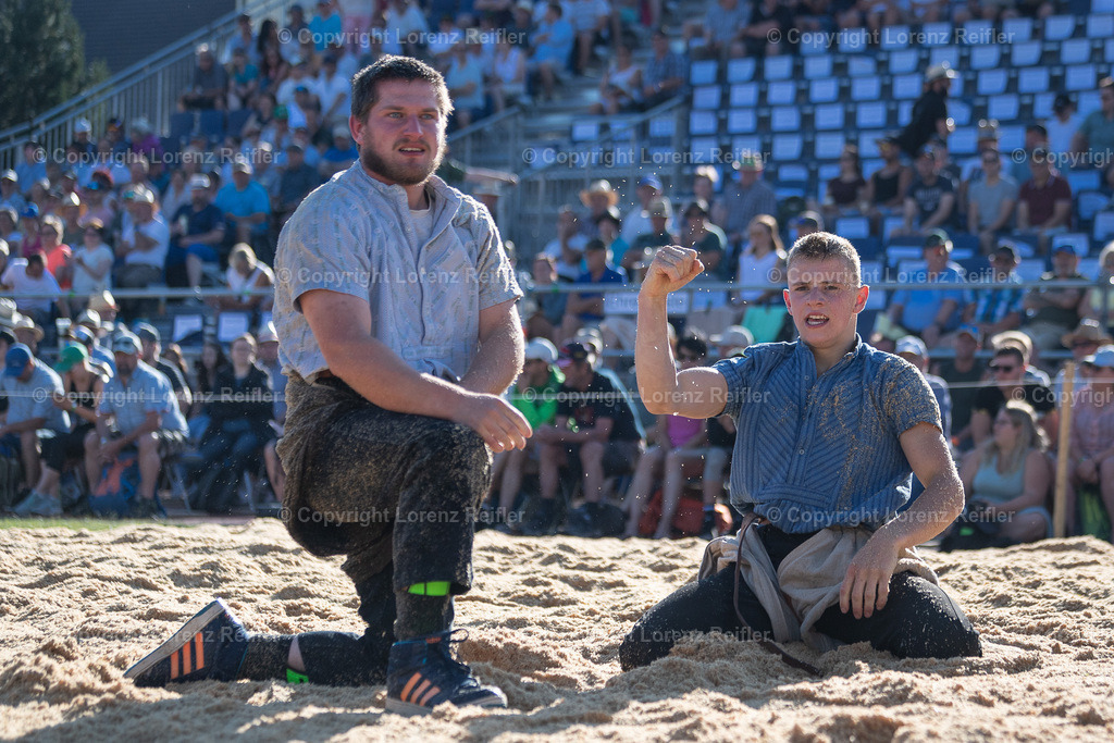 Schwingen -  Appenzeller Kantonal 2023 | Oberegg, 9.7.23, Schwingen - Appenzeller Kantonal.