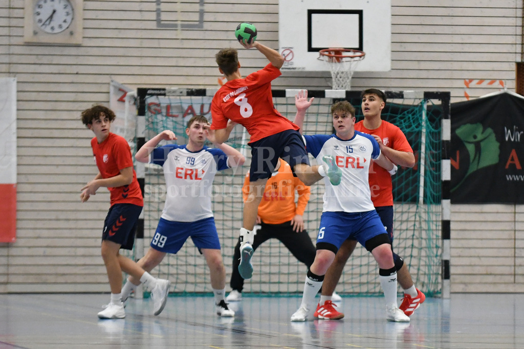 HC Deggendorf : ETSV 09 Landshut II | die jungen Deggendorfer Marcel  Meiser  (HC Deggendorf  #99) und Jonas  Heuer  (HC Deggendorf  #15) - Realisiert mit Pictrs.com