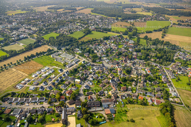 Kamen230900800 | Luftbild, Ortsansicht Ortsteil Methler, Baustelle und Neubau Wohngebiet am Altenzentrum Peter and Paul, Pastoratsfeld, Kamen, Ruhrgebiet, Nordrhein-Westfalen, Deutschland