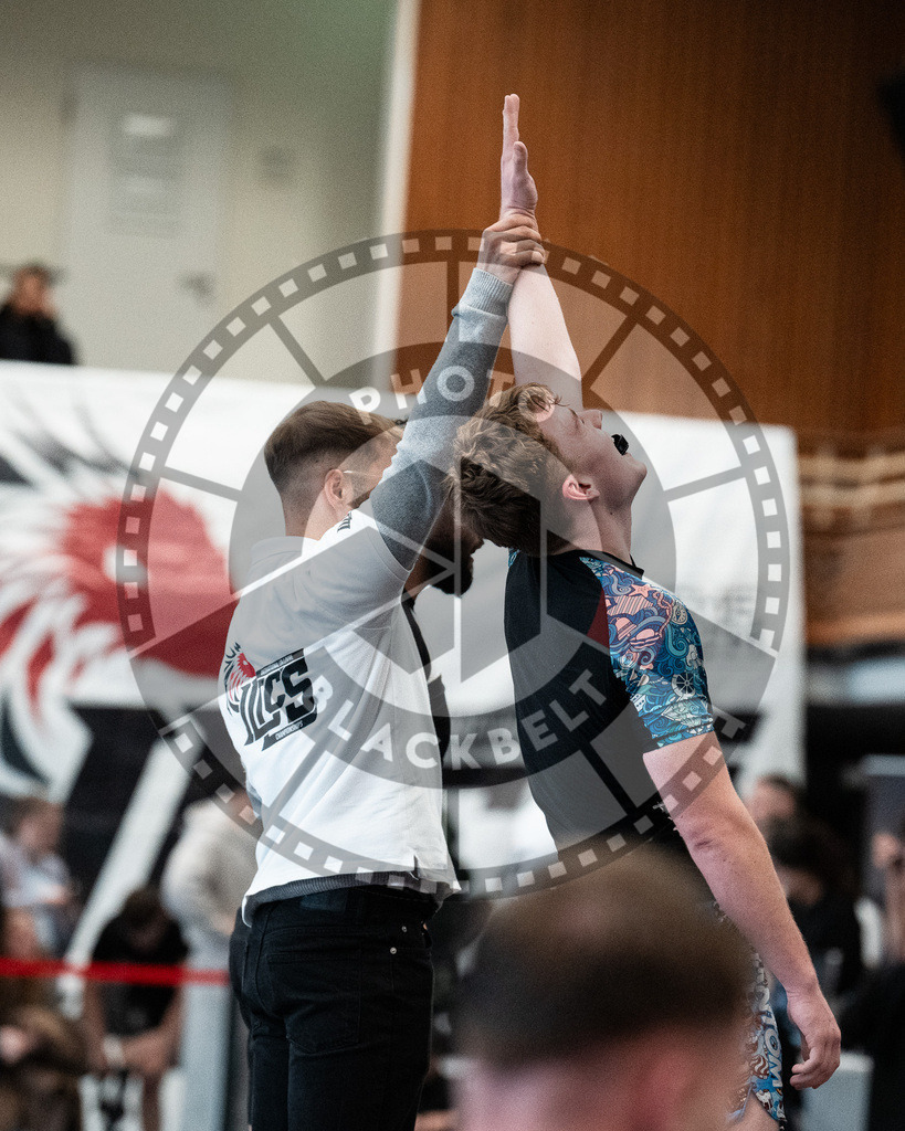 20251129PBB8393 | Fighters compete during the luta livre competition ILLCS XI winter edition on November 29, 2025 in Hannover, Germany.