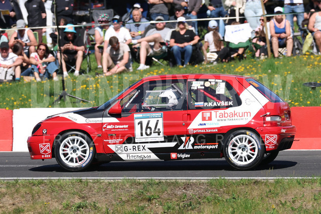 FIA European Hill Climb Championship – Rechberg 2026 | FIA European Hill Climb Championship at Rechberg, held from 24 to 26 April 2026 near Tulwitz, Styria, Austria. The image shows Primož KAVŠEK (SLO) Citroen Saxo VTS.