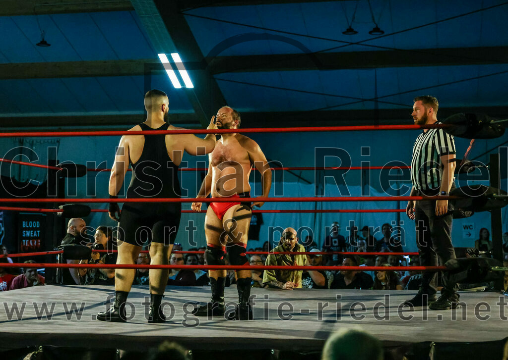 2023-08-12_105_EWS_Wrestling_ERDING | Erding, Deutschland, 12.08.2023:
Wrestling, Saison 2023, EWS Wrestling ERDING

Foto: Christian Riedel / fotografie-riedel.net